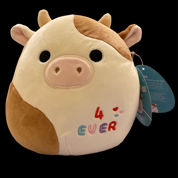 Squishmallow RONNIE the COW 7” NWT - Picture 3 of 6